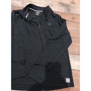 Ariat Rebar Quarter Zip Sweater Mens Black Outdoor Lightweight Pullover 2xl 2084